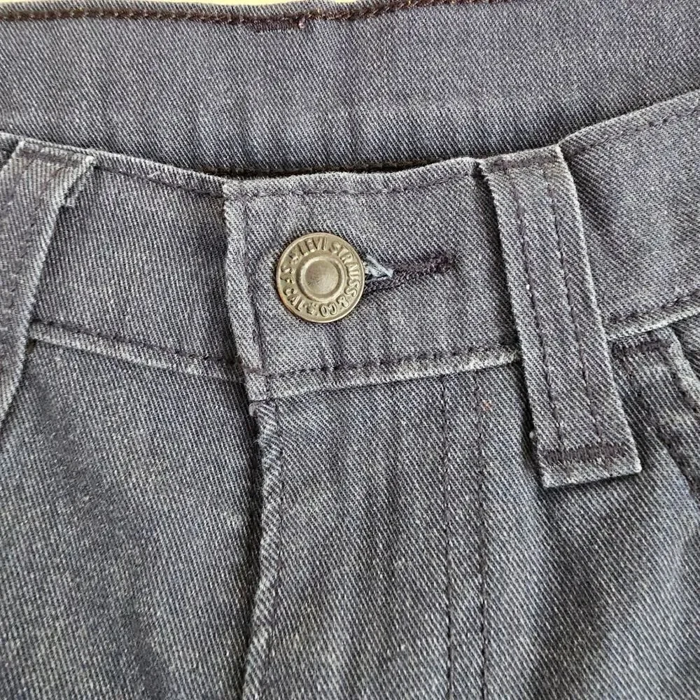 Levi's 511 Slim Fit Jeans Men's 28 X 32 Blue Grey Black 100% Cotton Black Label